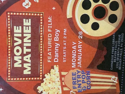 Monday Movie Matinee - 4th Monday of the Month